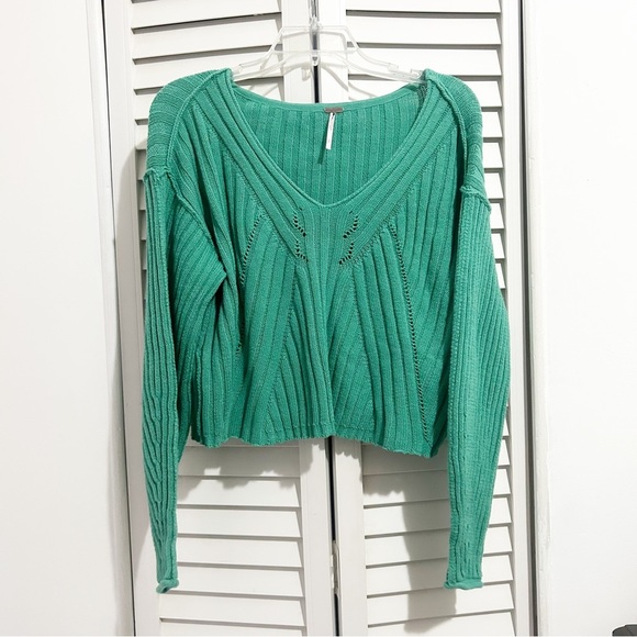NEW Free People Another Day Pullover Jumper Sweater Size Small (S) - Picture 4 of 9